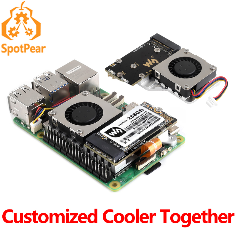 Deskpi Super6C - Raspberry Pi 5 PCIe ถึง M.2